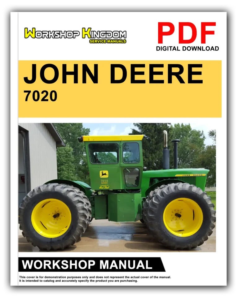 JOHN DEERE 7020 Workshop Repair Service Manual – English – PDF Download