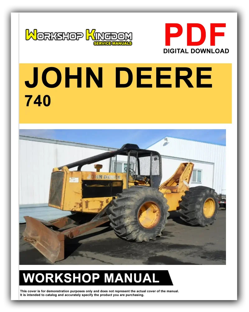 JOHN DEERE 740 Workshop Manual