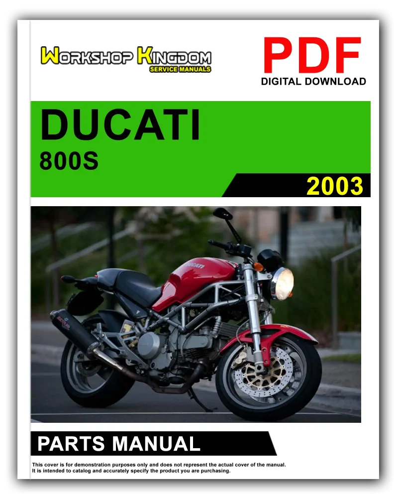 DUCATI 800S Spare Parts Catalogue