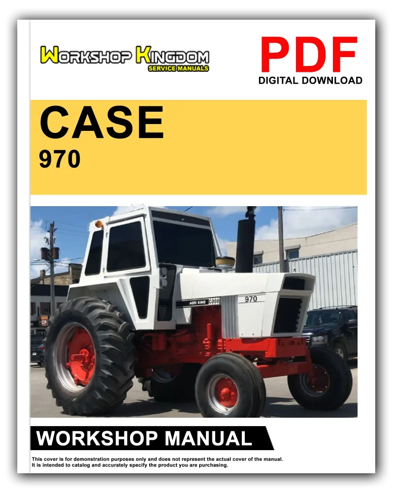 CASE 970 1070 Workshop Manual