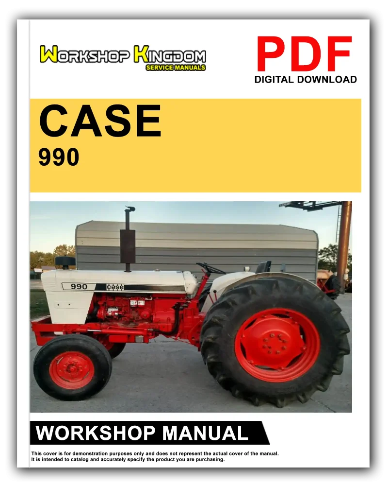 CASE 990 995 Workshop Manual