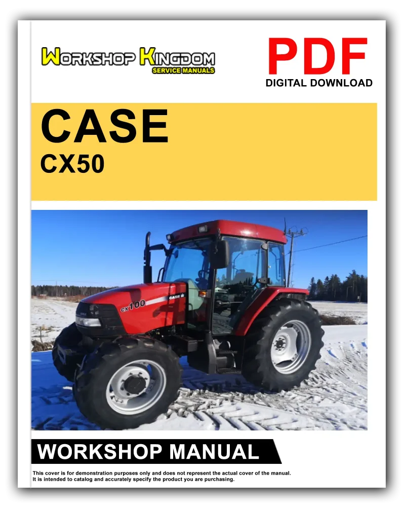 CASE CX50 CX60 CX70 CX80 CX90 CX100 Workshop Manual