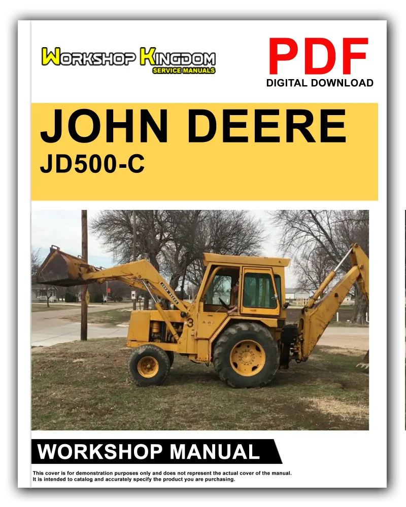 JOHN DEERE JD500-C Workshop Manual