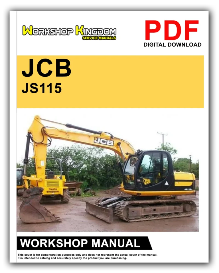 JCB JS115 JS115 [T23] JS130 JS130 [T23] JS145 Workshop Repair Service Manual – English – PDF Download