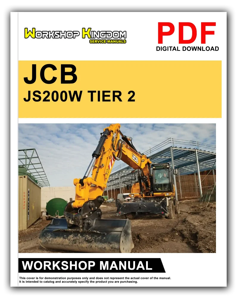JCB JS200W Tier 2 Tier 4i Workshop Manual