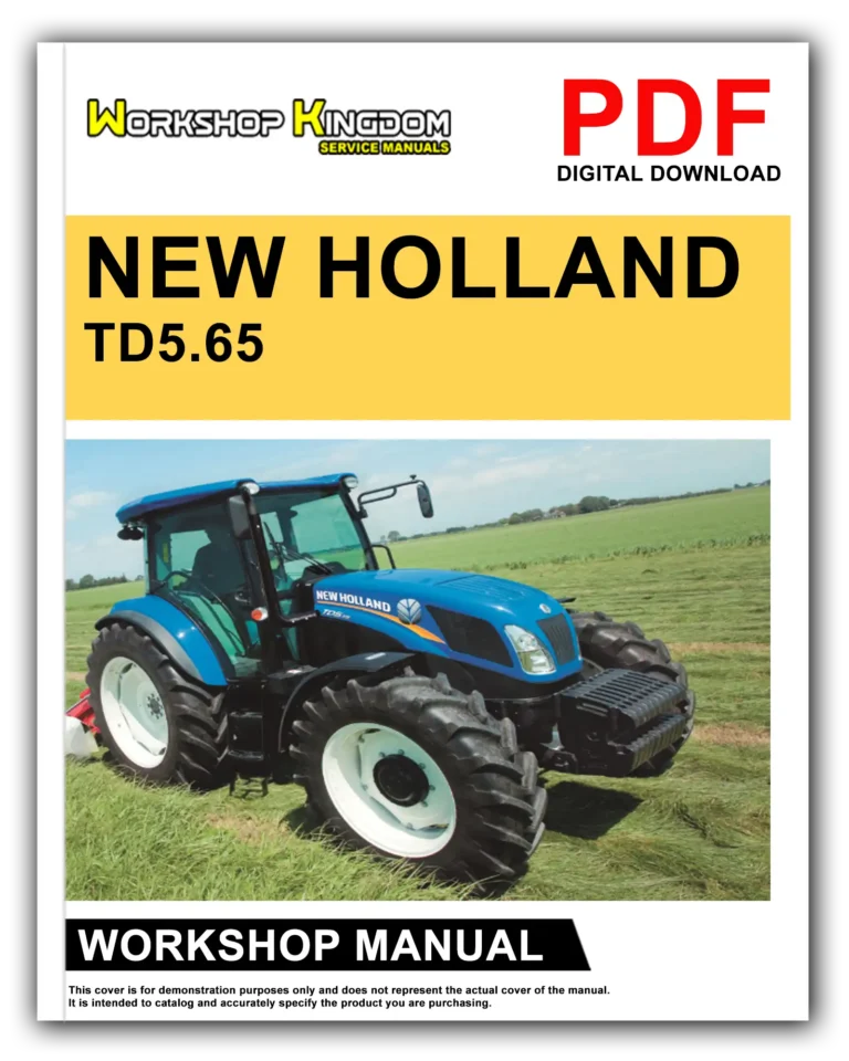 NEW HOLLAND TD5.65 TD5.75 TD5.85 TD5.95 TD5.105 TD5.115 Workshop Repair Service Manual – English – PDF Download