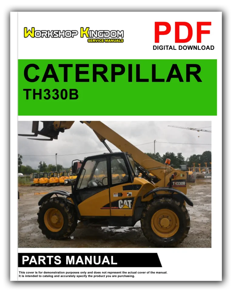 CATERPILLAR TH330B Spare Parts Catalogue Manual – English – PDF Download