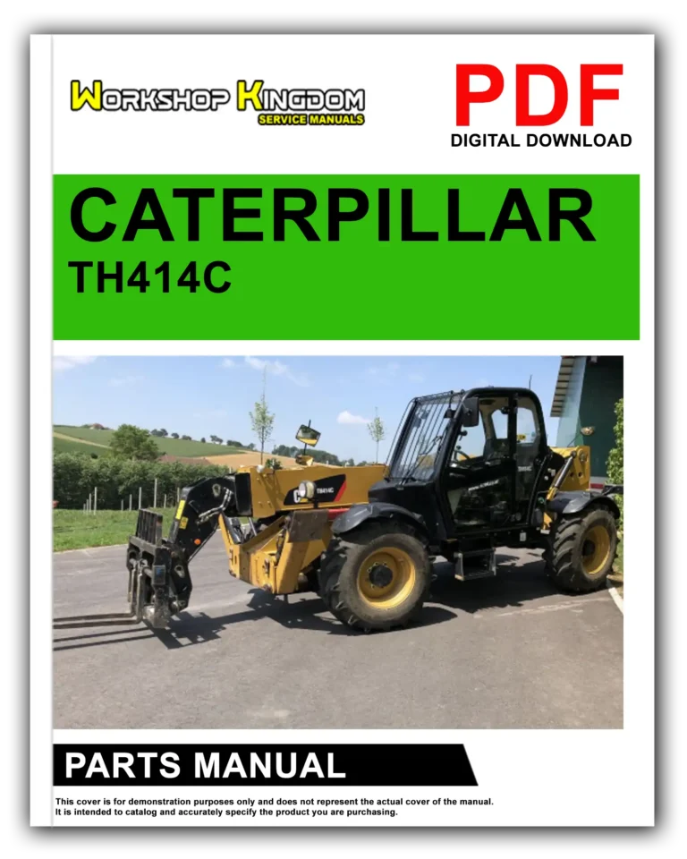 CATERPILLAR TH414C TH514C TH417C Spare Parts Catalogue Manual – English – PDF Download