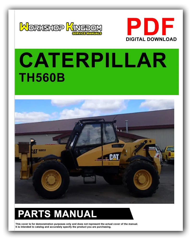 CATERPILLAR TH560B Spare Parts Catalogue