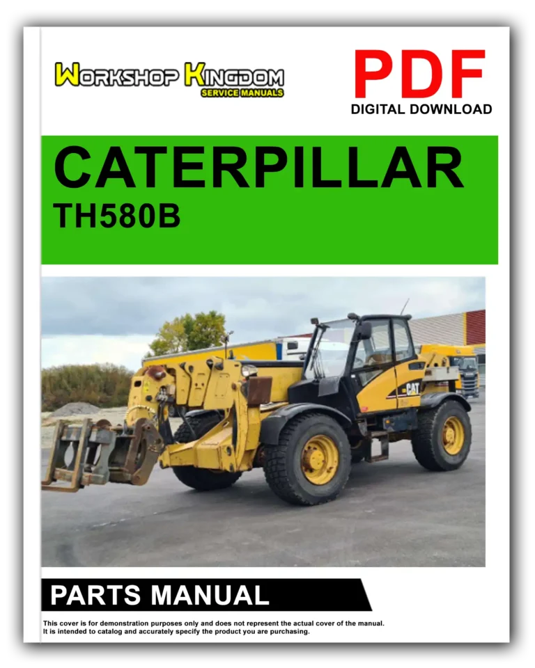 CATERPILLAR TH580B Spare Parts Catalogue Manual – English – PDF Download