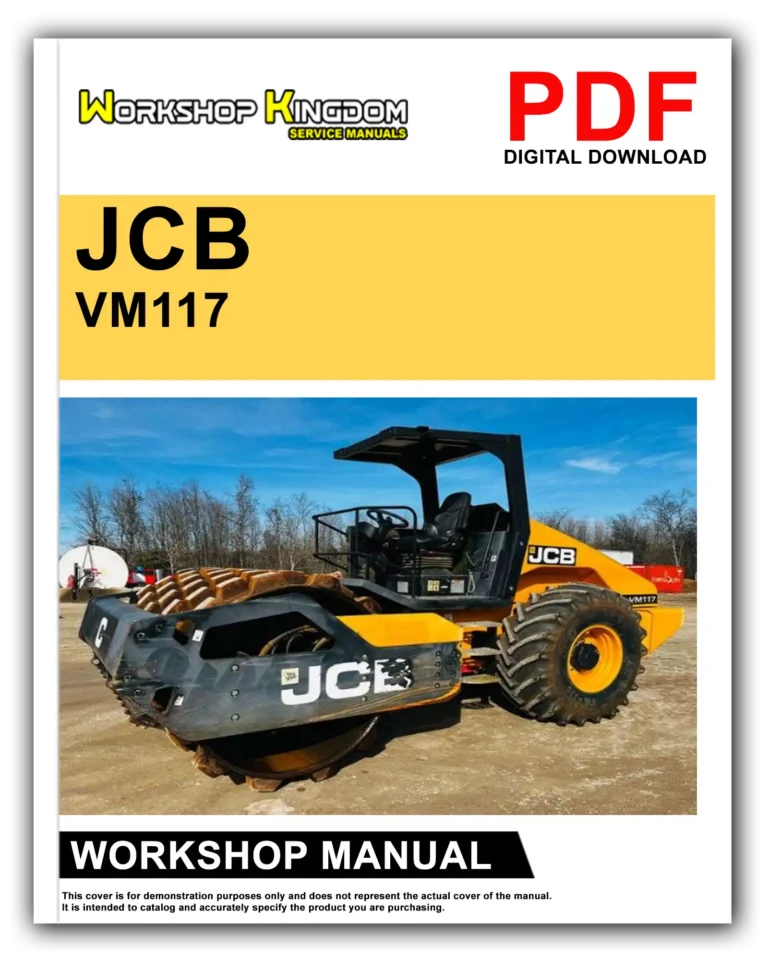 JCB VM117 VM137 Workshop Repair Service Manual – English – PDF Download