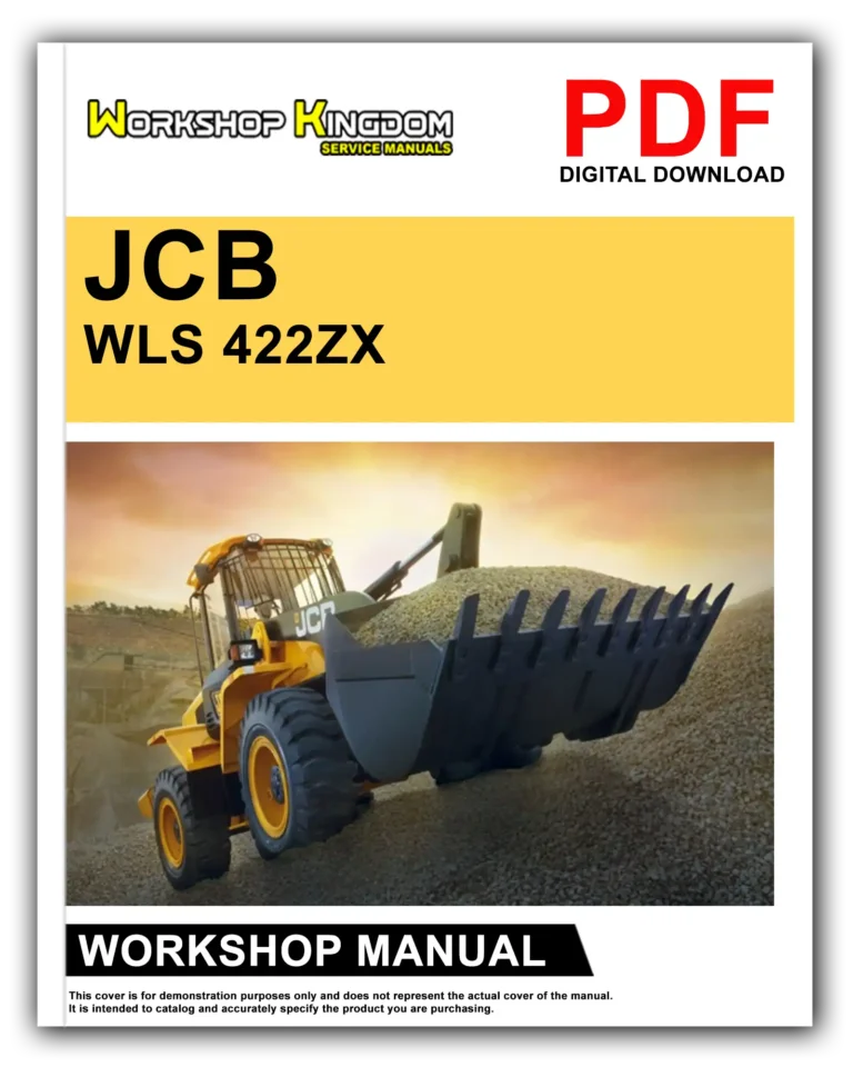 JCB WLS 422ZX Workshop Repair Service Manual – English – PDF Download