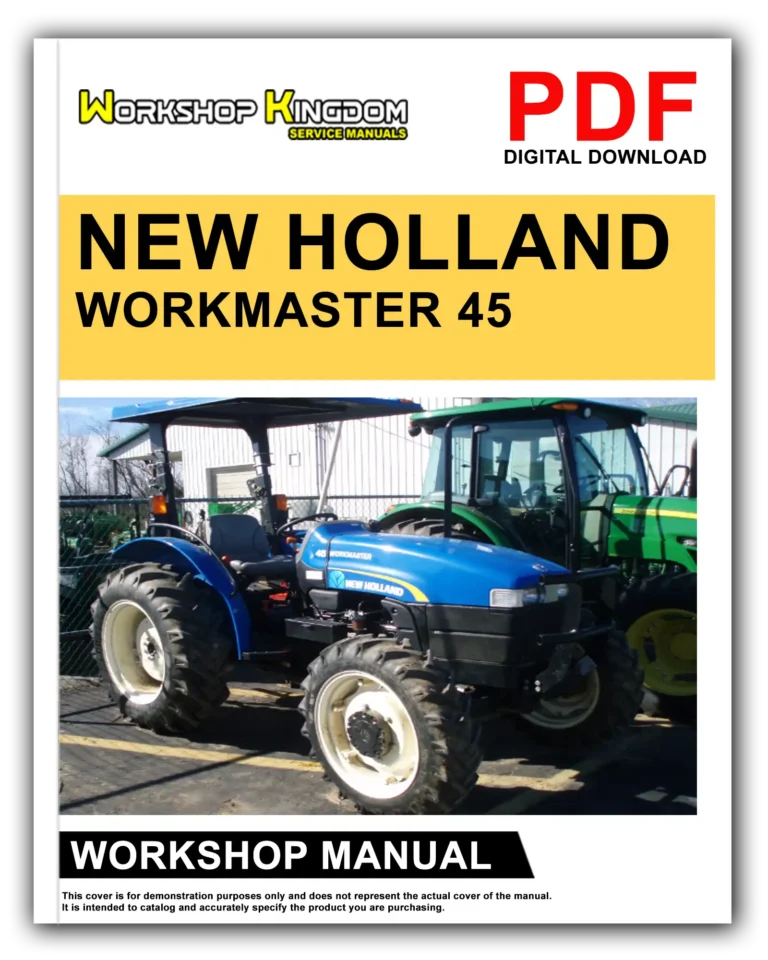 NEW HOLLAND Workmaster 45 55 Workshop Repair Service Manual – English – PDF Download
