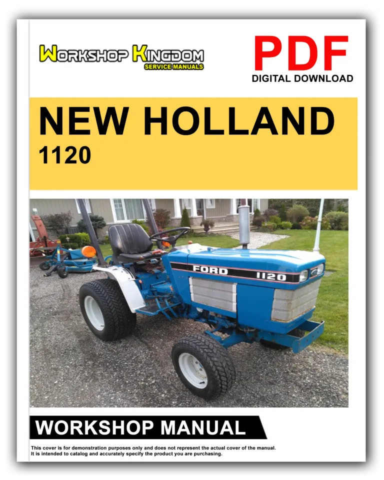 NEW HOLLAND 1120 1220 Workshop Repair Service Manual – English – PDF Download