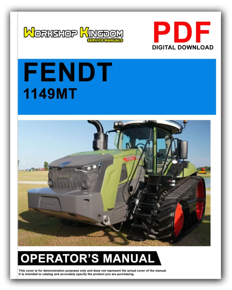 FENDT 1149MT 1154MT 1159MT 1165MT Operator’s Manual – English – PDF Download