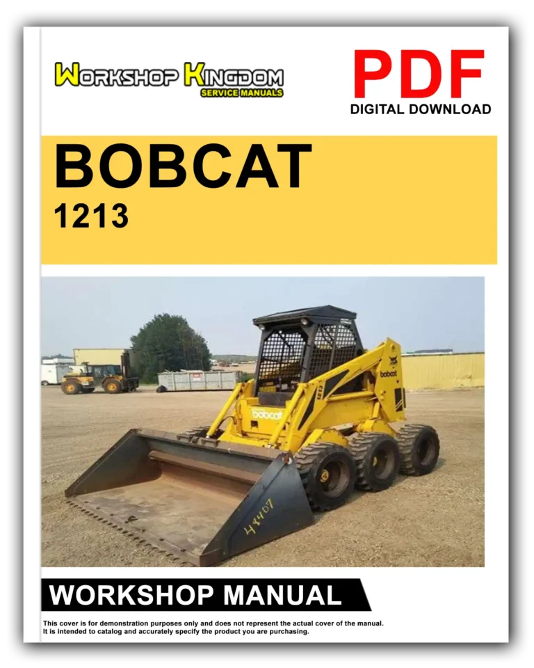 BOBCAT 1213 Workshop Repair Service Manual – English – PDF Download
