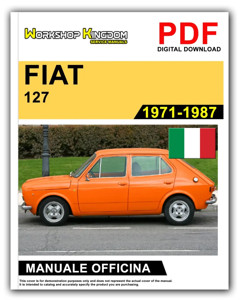 FIAT 127 (1971-1987) Manuale Di Officina e Riparazione – Italiano – PDF Download