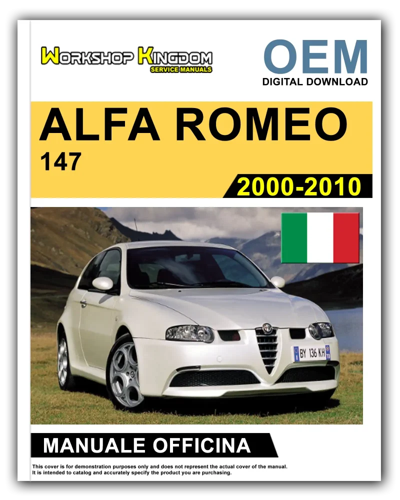 ALFA ROMEO 147 Manuale Officina