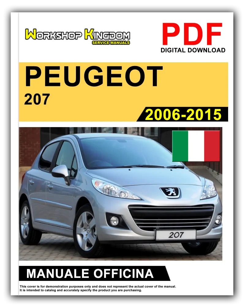 PEUGEOT 207 Manuale Officina