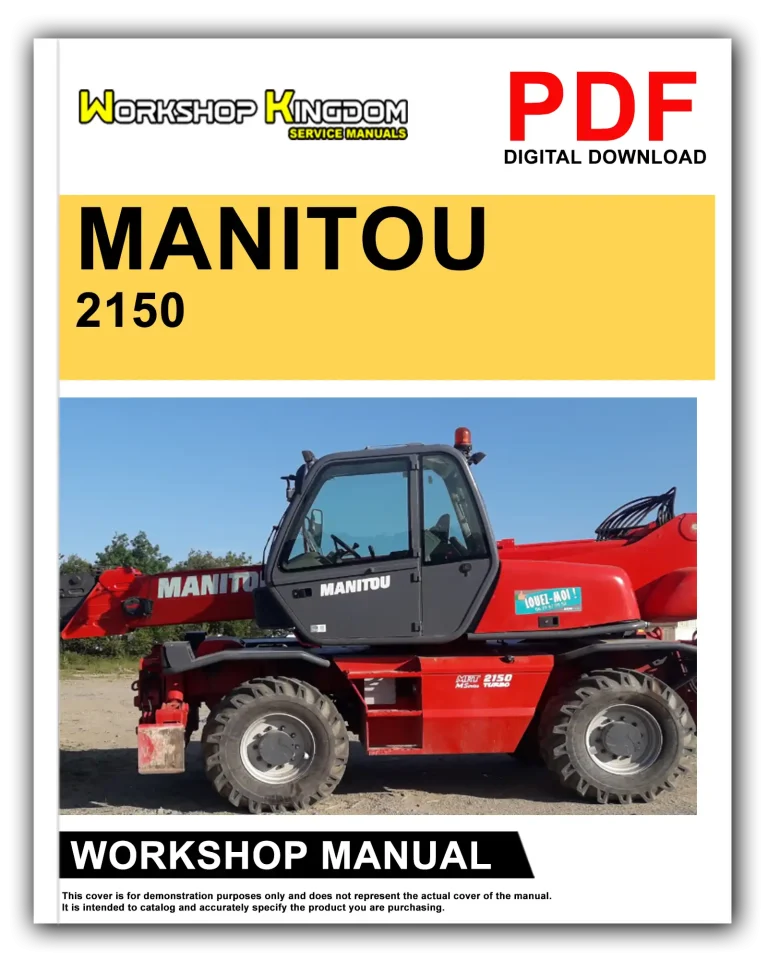 MANITOU 2150 2550 PLUS-ST4 S2 2150 2550 PLUS-ST3A S2 Workshop Repair Service Manual – English – PDF Download