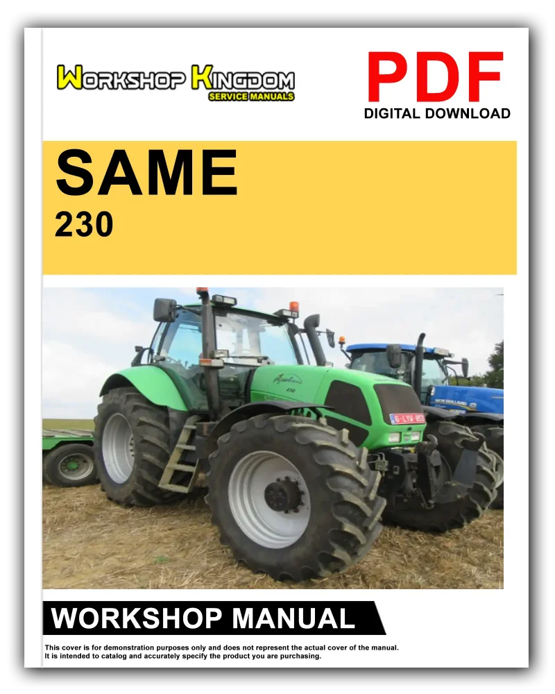 DEUTZ-FAHR AGROTRON 230 260 Workshop Manual