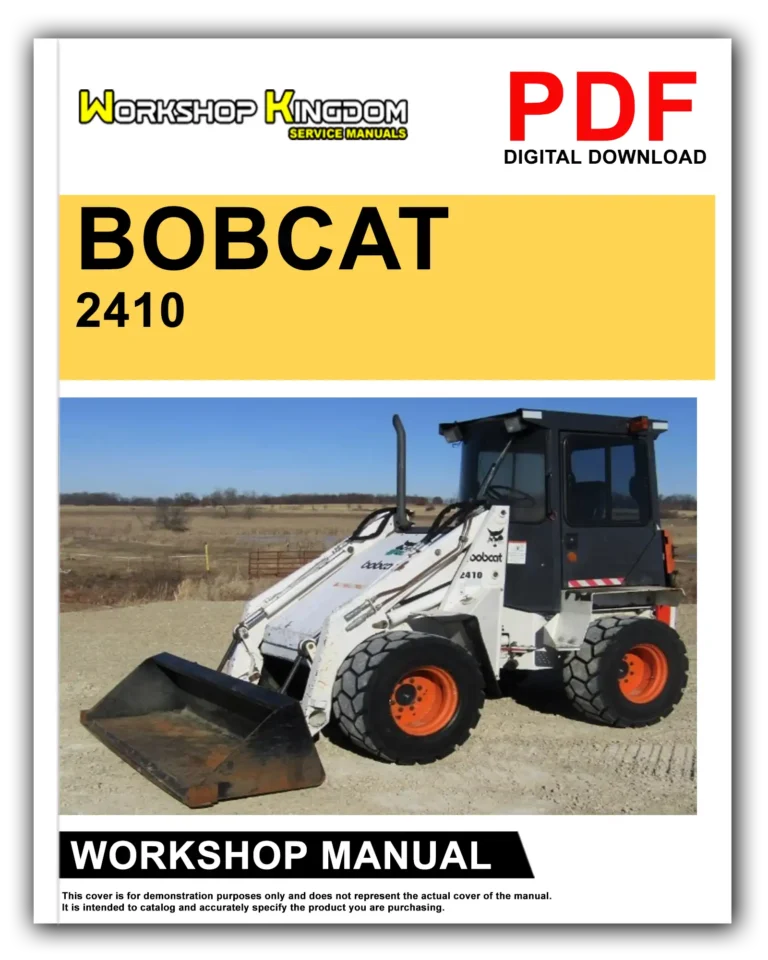 BOBCAT 2410 Workshop Repair Service Manual – English – PDF Download
