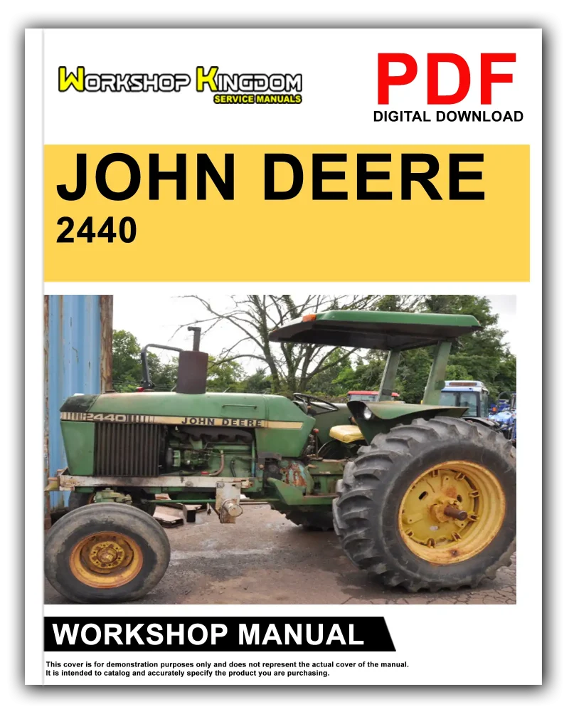 JOHN DEERE 2440 2640 Workshop Manual