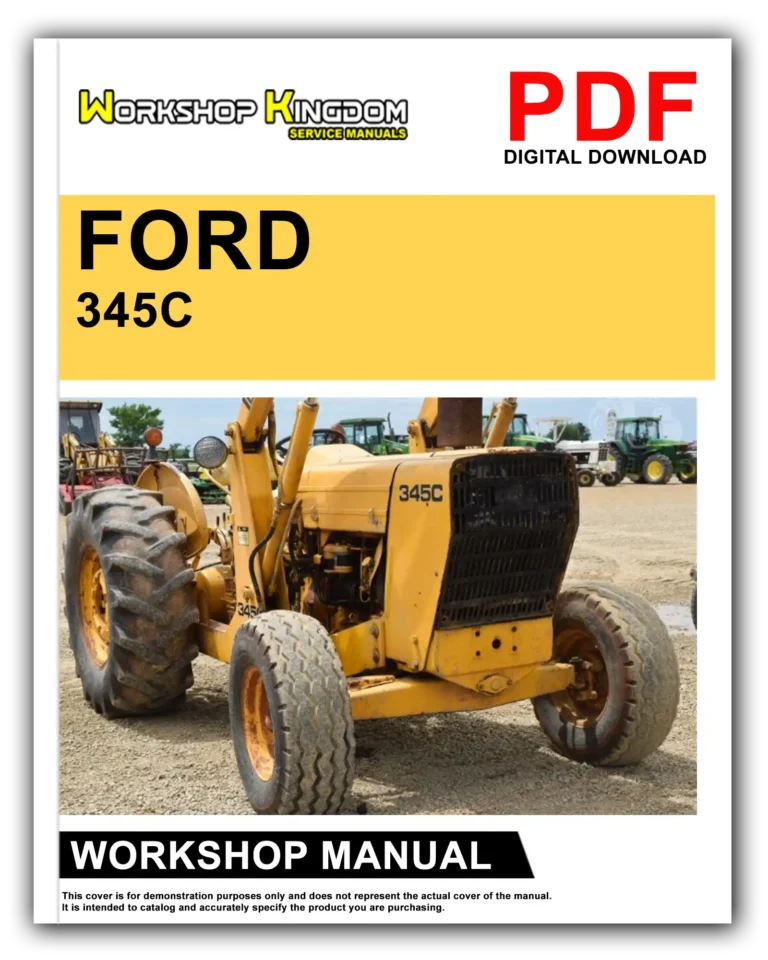 FORD 345C 445C 545C Workshop Repair Service Manual – English – PDF Download