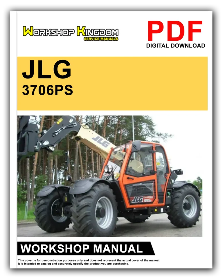 JLG 3706PS 3707PS 4014PS 4017PS Agrovector 33.7 37.6 37.7 Workshop Repair Service Manual – English – PDF Download