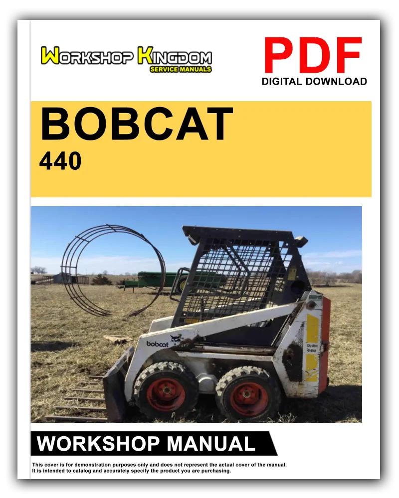 BOBCAT 440 443 443B Workshop Manual