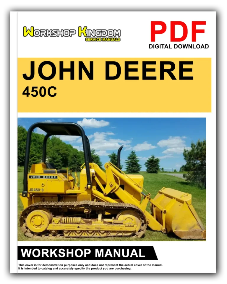 JOHN DEERE 450C Workshop Repair Service Manual – English – PDF Download