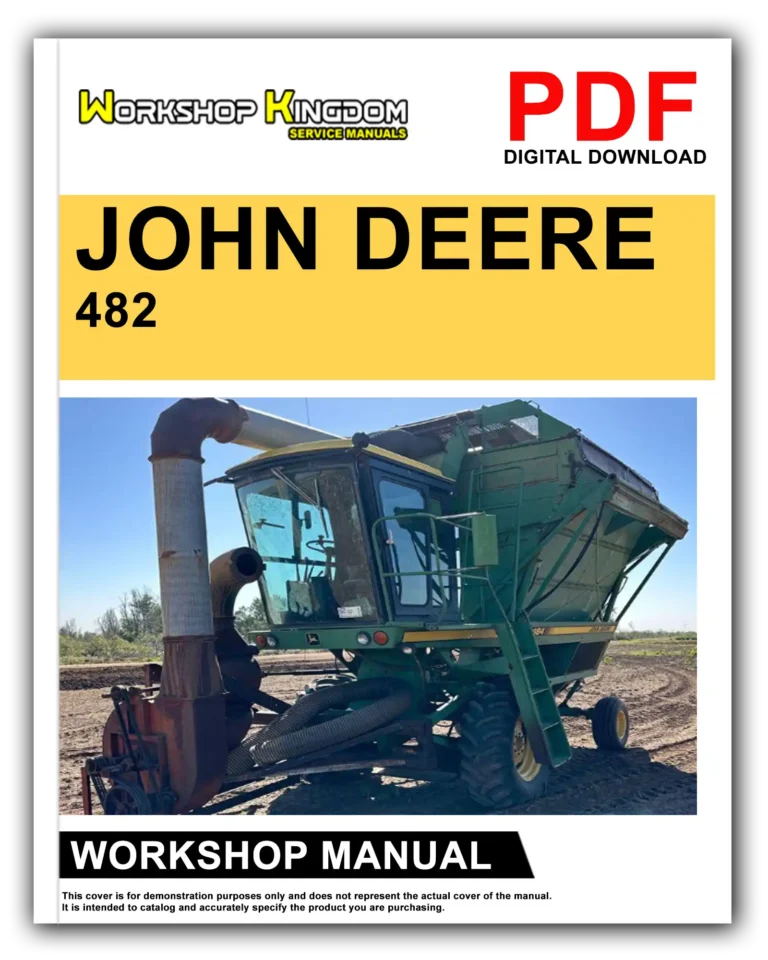JOHN DEERE 482 Workshop Repair Service Manual – English – PDF Download