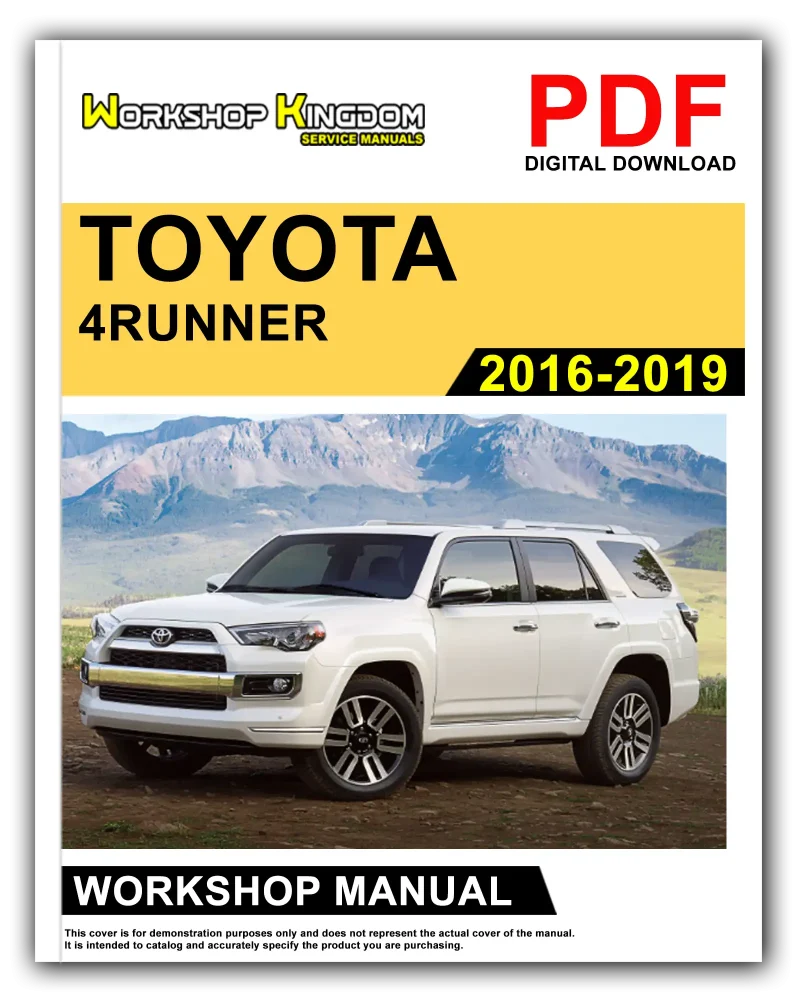 TOYOTA 4RUNNER Workshop Manual