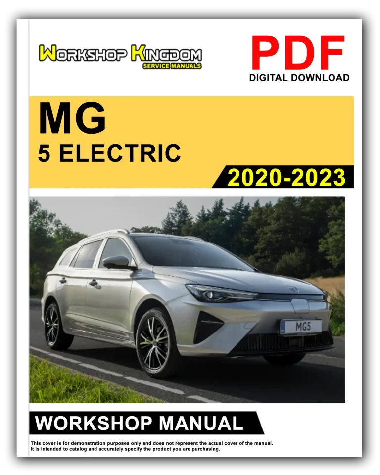MG5 ELECTRIC (2020-2023) Workshop Repair Service Manual – English – PDF Download