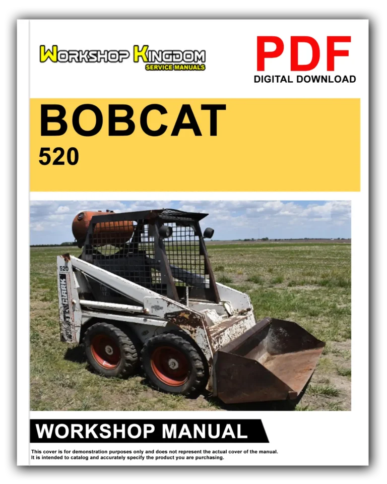 BOBCAT 520 530 533 Workshop Repair Service Manual – English – PDF Download