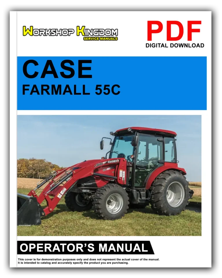 CASE FARMALL 55C 65C 75C Operator’s Manual – English – PDF Download