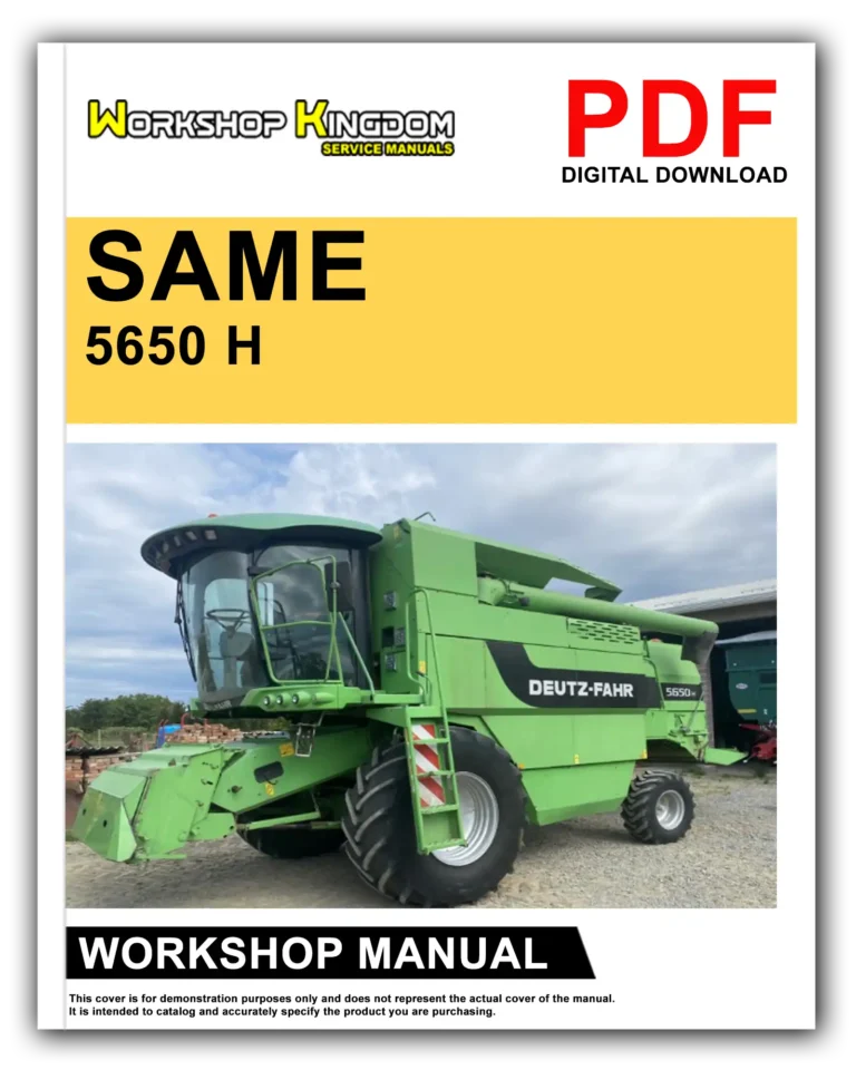 DEUTZ-FAHR 5650 H 5660 HTS 5670 H HTS 5680 H 5690 HTS Workshop Repair Service Manual – English – PDF Download
