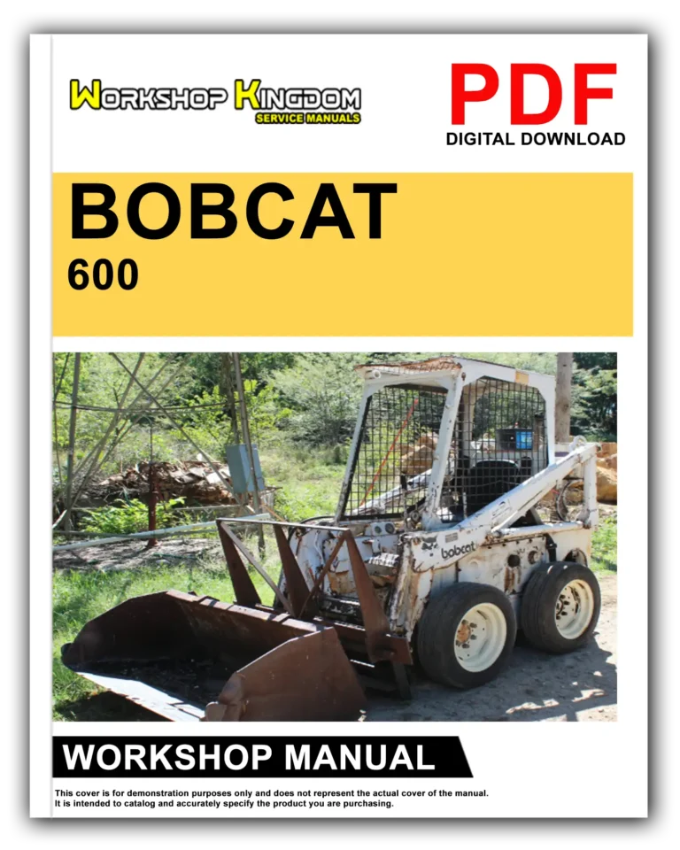 BOBCAT 600 600D 610 611 Workshop Repair Service Manual – English – PDF Download