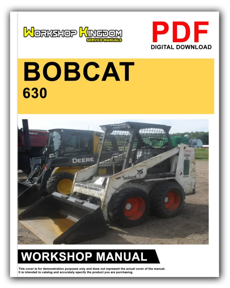 BOBCAT 630 631 632 Workshop Repair Service Manual – English – PDF Download