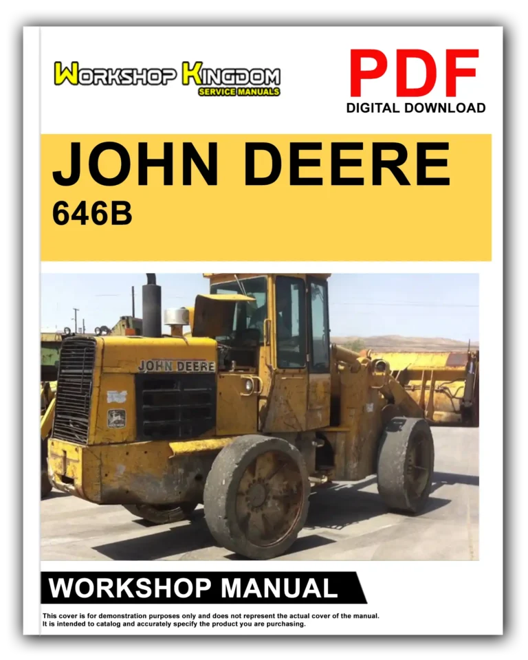 JOHN DEERE 646B Workshop Repair Service Manual – English – PDF Download