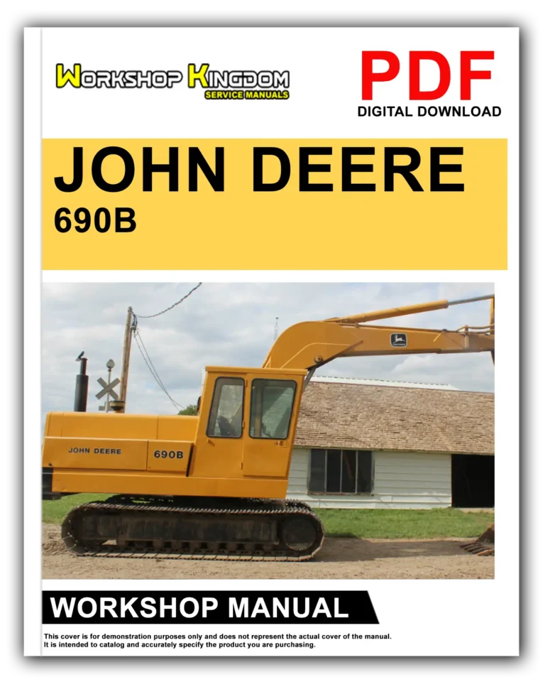 JOHN DEERE 690B Workshop Repair Service Manual – English – PDF Download