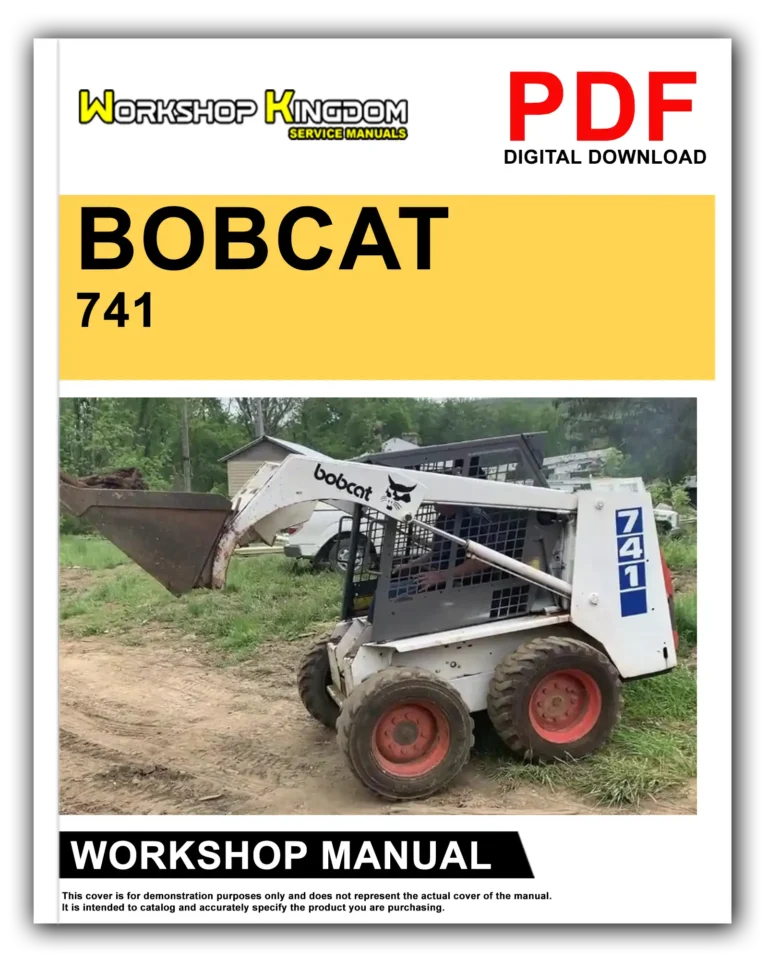 BOBCAT 741 742 743 743DS Workshop Repair Service Manual – English – PDF Download