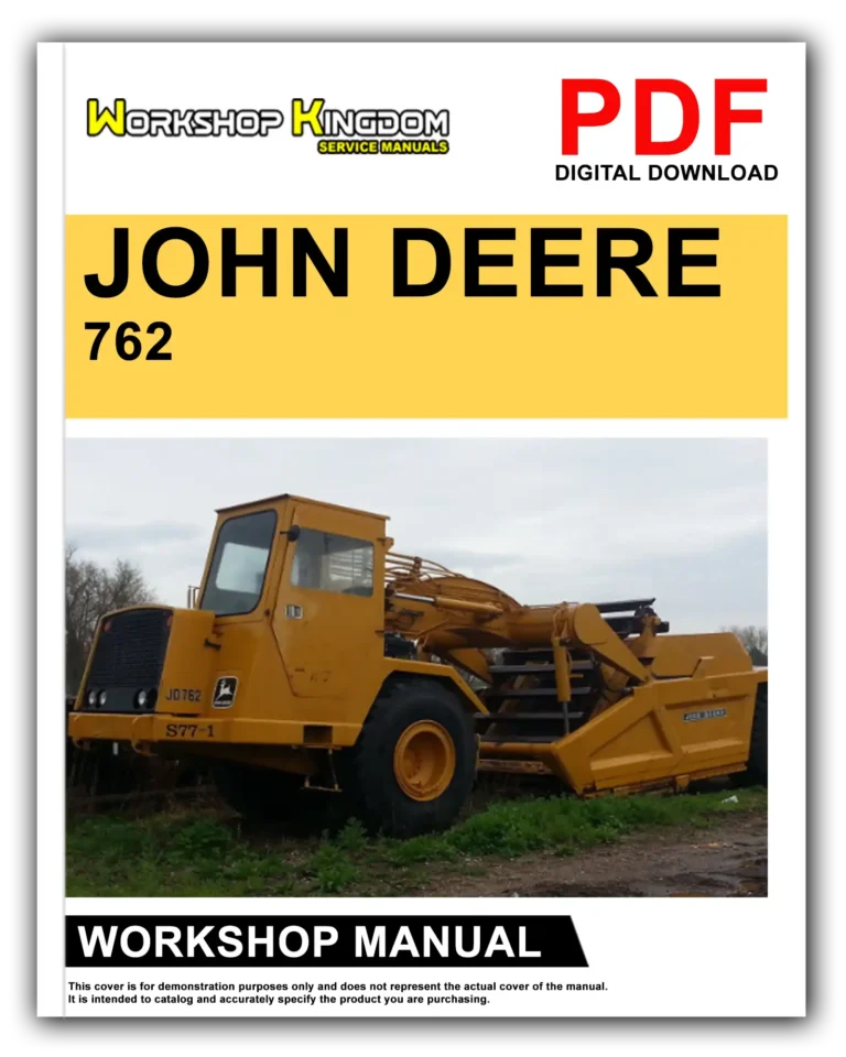 JOHN DEERE 762 Workshop Repair Service Manual – English – PDF Download
