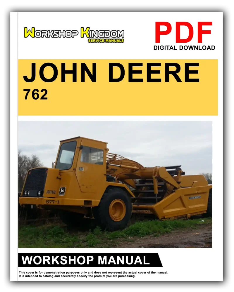JOHN DEERE 762 Workshop Manual