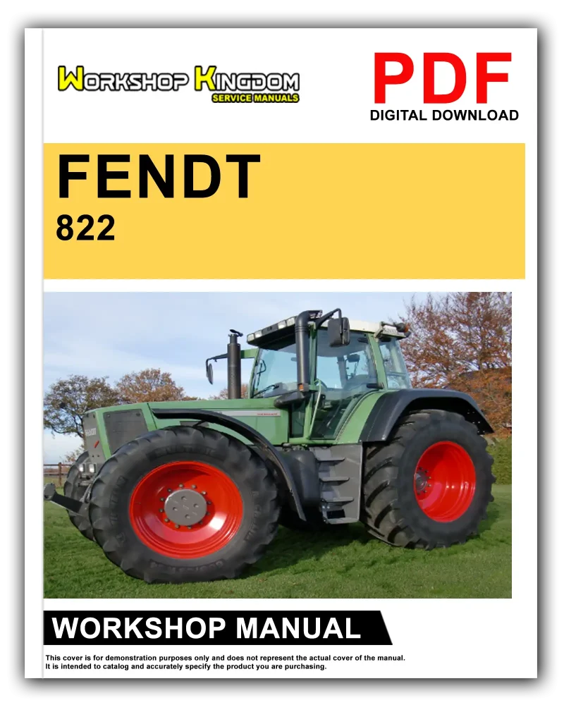 FENDT 822 824 826 828 Workshop Repair Service Manual
