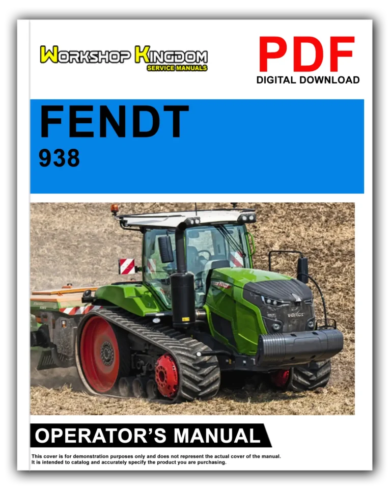 FENDT 938 940 943 VARIO MT ACX2448090 Operator’s Manual – English – PDF Download