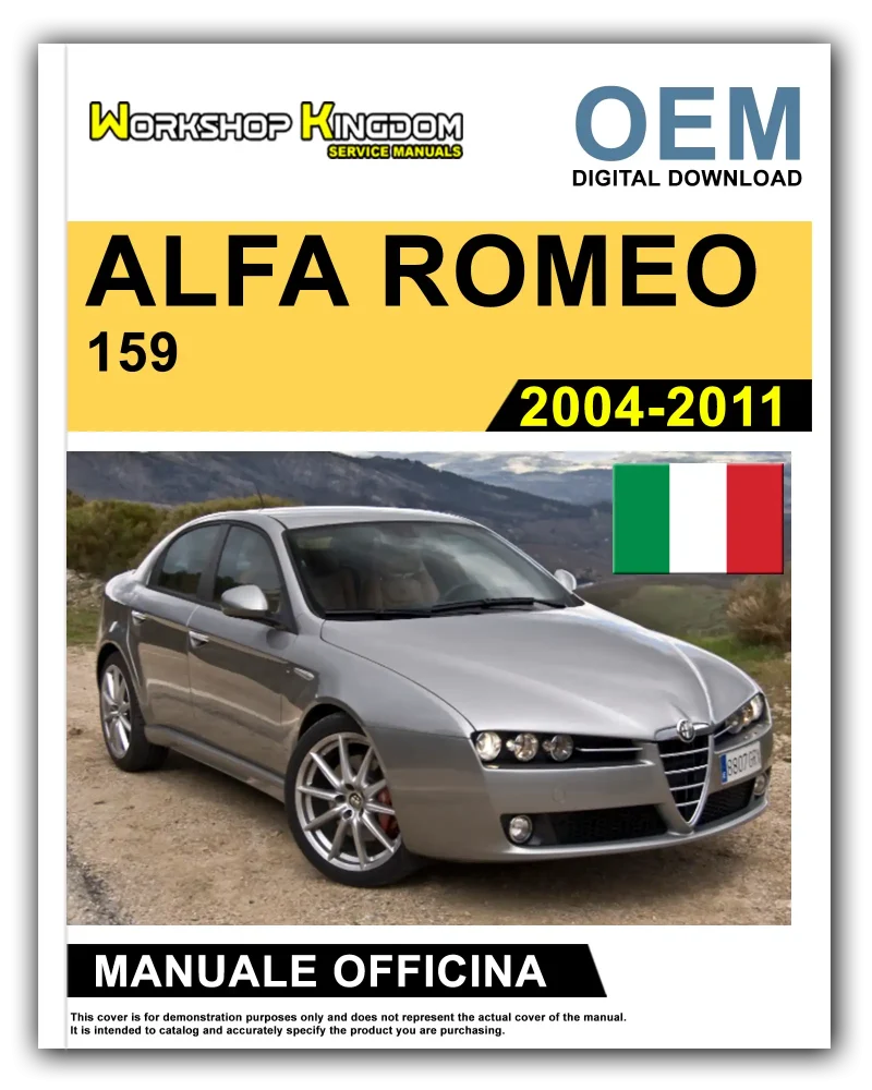 ALFA ROMEO 159 Manuale Officina