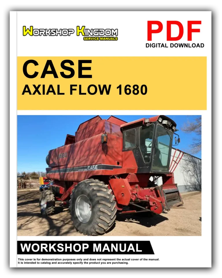 CASE COMBINE AXIAL FLOW 1680 Workshop Repair Service Manual – English – PDF Download
