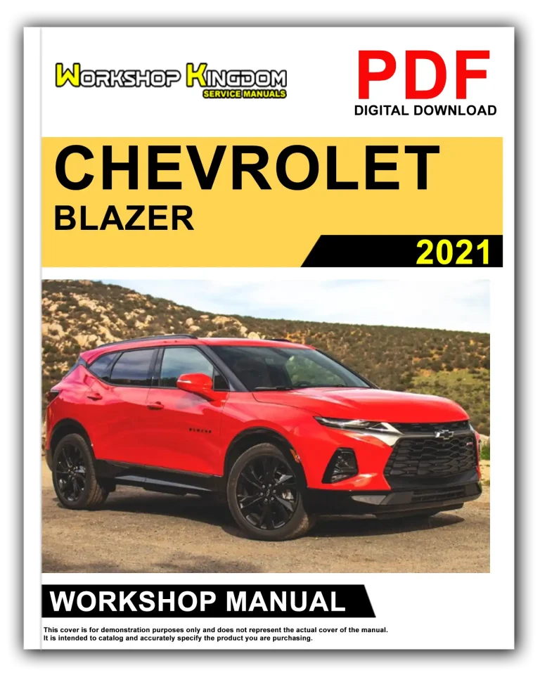 CHEVROLET BLAZER (2021) Workshop Repair Service Manual – English – PDF Download