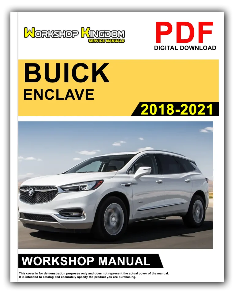 BUICK ENCLAVE (2018-2021) Workshop Repair Service Manual – English – PDF Download